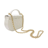 シャネル CHANEL マトラッセ 2WAYショルダーバッグ ホワイト ゴールド金具 カーフスキン レディース ショルダーバッグ