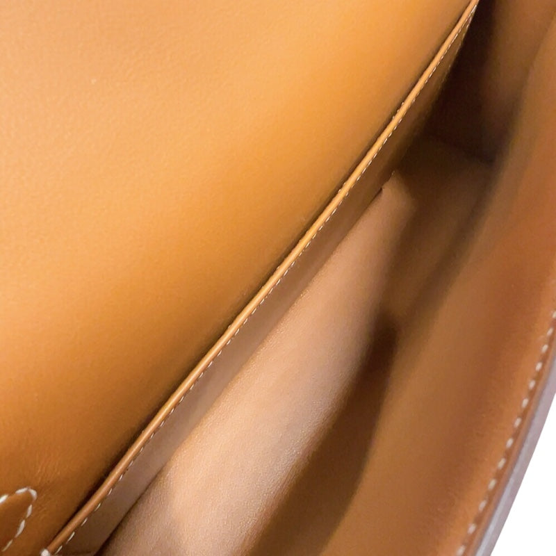エルメス HERMES ケリーエラン K刻印　(2025年製) ゴールド　シルバー金具 ヴォーエプソン レディース ショルダーバッグ
