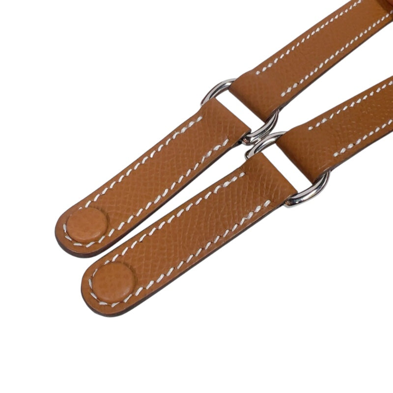 エルメス HERMES ケリーエラン K刻印　(2025年製) ゴールド　シルバー金具 ヴォーエプソン レディース ショルダーバッグ