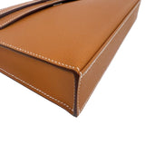 エルメス HERMES ケリーエラン K刻印　(2025年製) ゴールド　シルバー金具 ヴォーエプソン レディース ショルダーバッグ