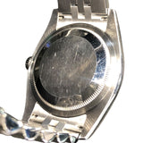 ロレックス ROLEX デイトジャスト36 シルバー K18ホワイトゴールド K18WG　SS メンズ 腕時計