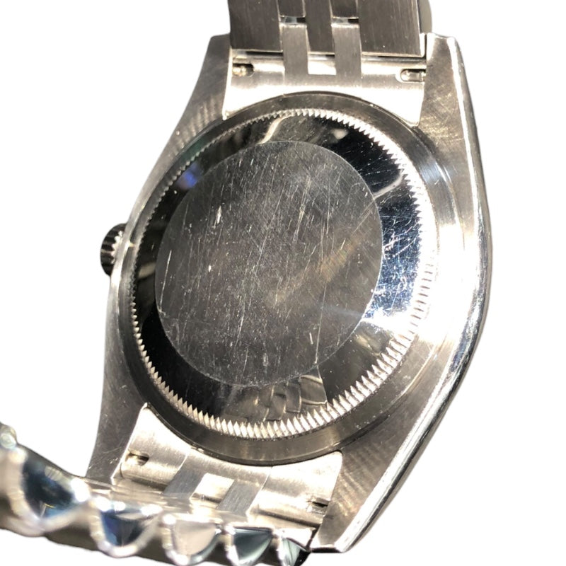 ロレックス ROLEX デイトジャスト36 シルバー K18ホワイトゴールド K18WG　SS メンズ 腕時計