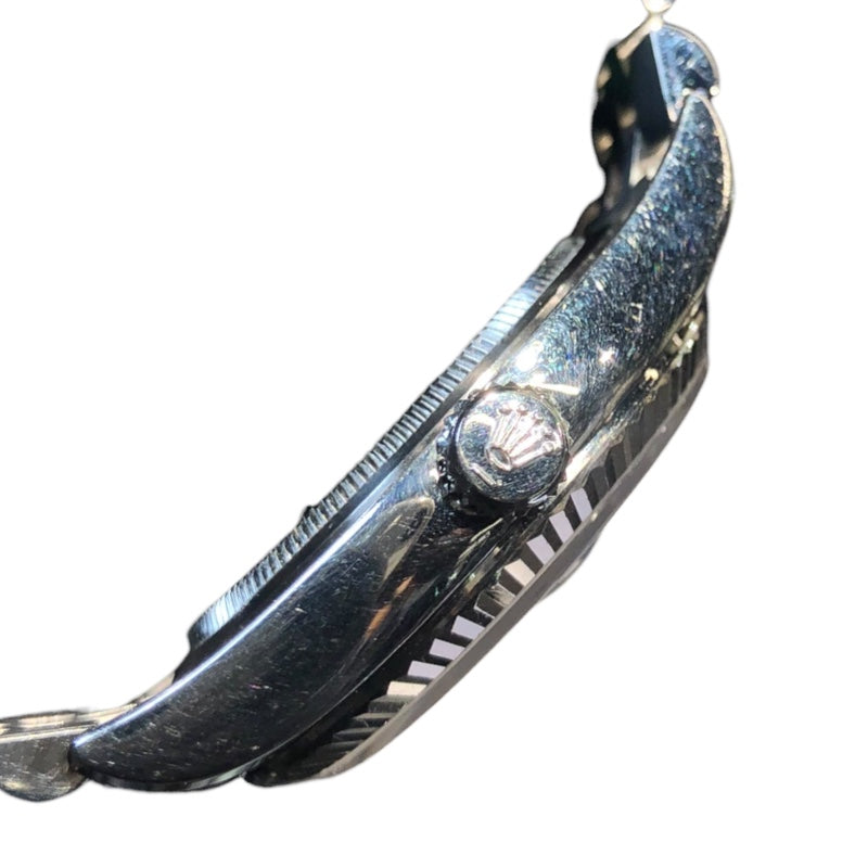 ロレックス ROLEX デイトジャスト36 シルバー K18ホワイトゴールド K18WG　SS メンズ 腕時計