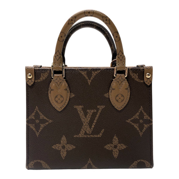 ルイ・ヴィトン LOUIS VUITTON オンザゴー BB M46839 モノグラム・アンプラント レディース ショルダーバッグ