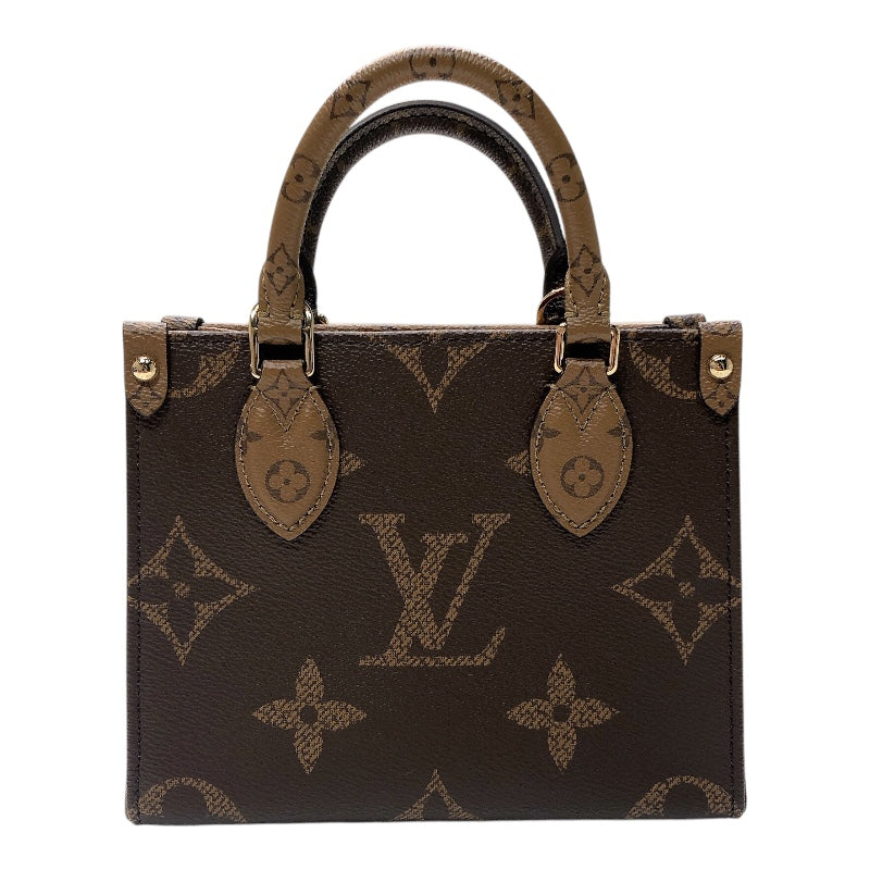 ルイ・ヴィトン LOUIS VUITTON オンザゴー BB M46839 モノグラム・アンプラント レディース ショルダーバッグ