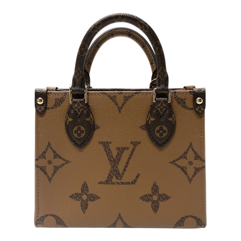 ルイ・ヴィトン LOUIS VUITTON オンザゴー BB M46839 モノグラム・アンプラント レディース ショルダーバッグ
