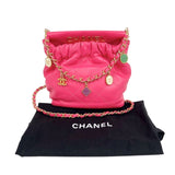シャネル CHANEL マトラッセ　チェーンショルダーバッグ AS3793 ピンク　ゴールド金具 ラムスキン レディース ショルダーバッグ