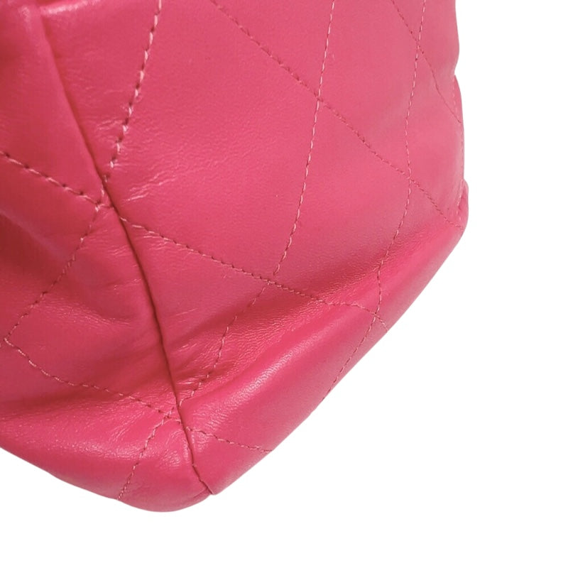 シャネル CHANEL マトラッセ　チェーンショルダーバッグ AS3793 ピンク　ゴールド金具 ラムスキン レディース ショルダーバッグ