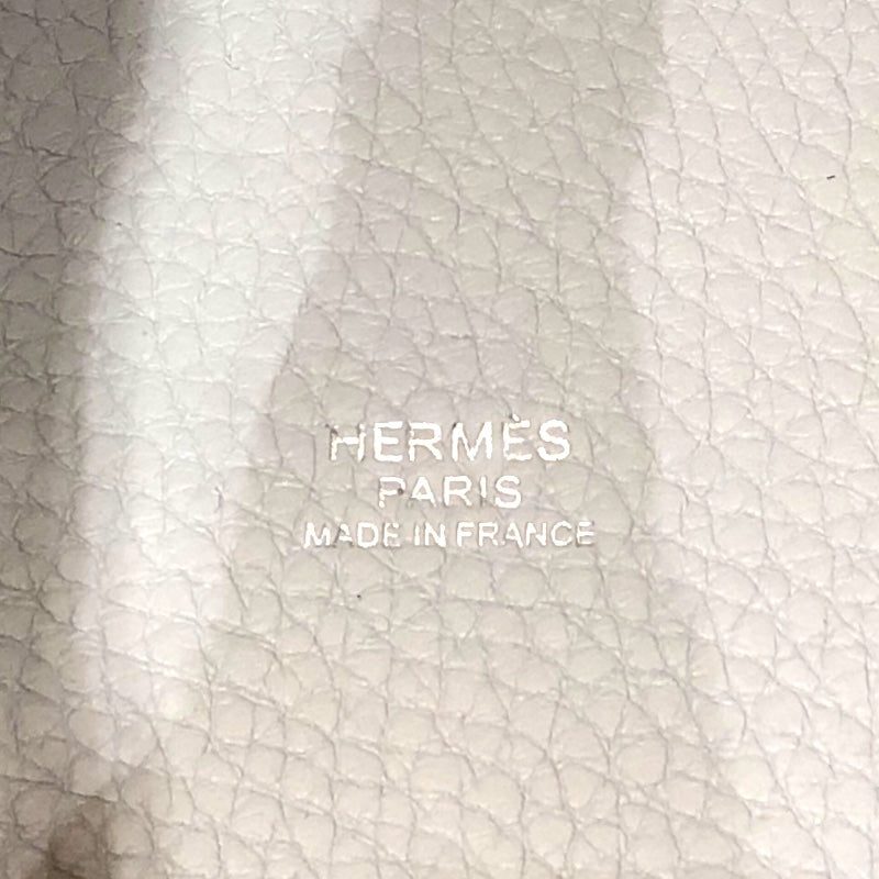 エルメス HERMES ピコタンロックPM Z刻 グリペール　シルバー金具 トリヨン レディース ハンドバッグ