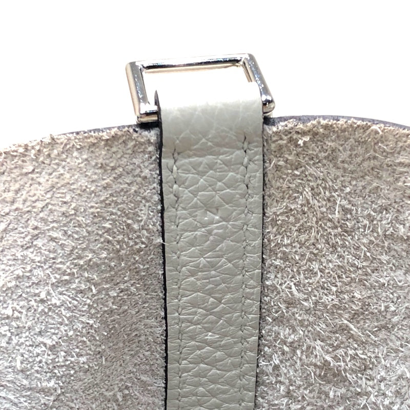 エルメス HERMES ピコタンロックPM Z刻 グリペール　シルバー金具 トリヨン レディース ハンドバッグ
