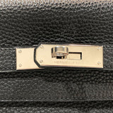 エルメス HERMES ケリー32　 □J刻印　(2006年製) ブラック シルバー金具 トゴ レディース ハンドバッグ