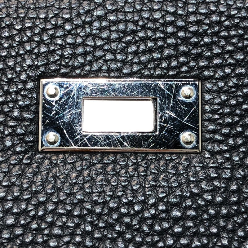エルメス HERMES ケリー32　 □J刻印　(2006年製) ブラック シルバー金具 トゴ レディース ハンドバッグ