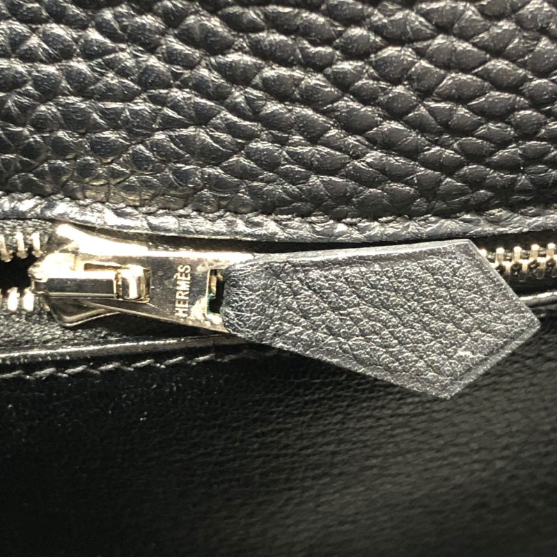 エルメス HERMES ケリー32　 □J刻印　(2006年製) ブラック シルバー金具 トゴ レディース ハンドバッグ