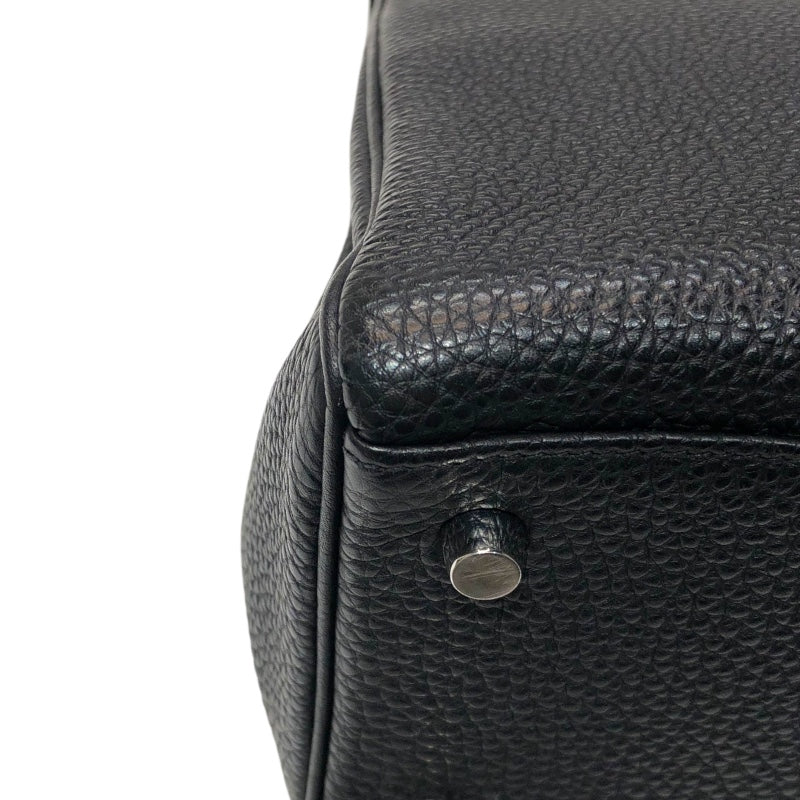 エルメス HERMES ケリー32　 □J刻印　(2006年製) ブラック シルバー金具 トゴ レディース ハンドバッグ
