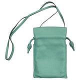 ロエベ LOEWE フラメンコポケットショルダーバッグ ミント レザー レディース ショルダーバッグ