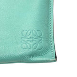 ロエベ LOEWE フラメンコポケットショルダーバッグ ミント レザー レディース ショルダーバッグ