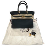 エルメス HERMES バーキン30 C刻印　(2018年製) ブラック ゴールド金具 エプソン レディース ハンドバッグ