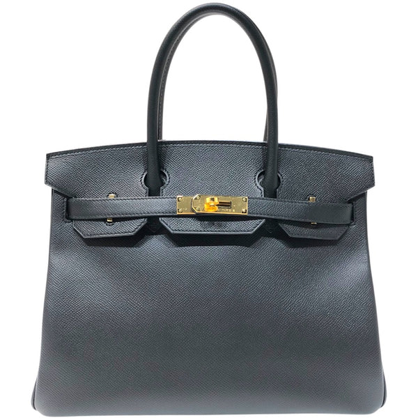 エルメス HERMES バーキン30 C刻印　(2018年製) ブラック ゴールド金具 エプソン レディース ハンドバッグ