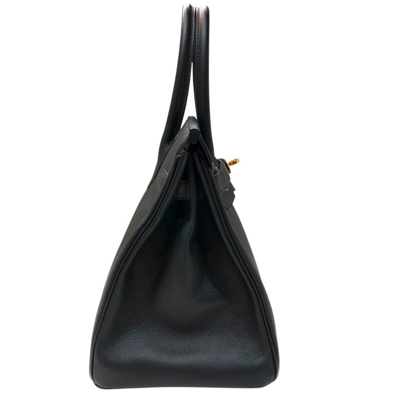 エルメス HERMES バーキン30 C刻印　(2018年製) ブラック ゴールド金具 エプソン レディース ハンドバッグ