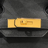 エルメス HERMES バーキン30 C刻印　(2018年製) ブラック ゴールド金具 エプソン レディース ハンドバッグ