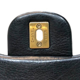 シャネル CHANEL シェブロンVステッチチェーンウォレット 26番台 ブラック ゴールド金具 ラムスキン レディース ショルダーバッグ