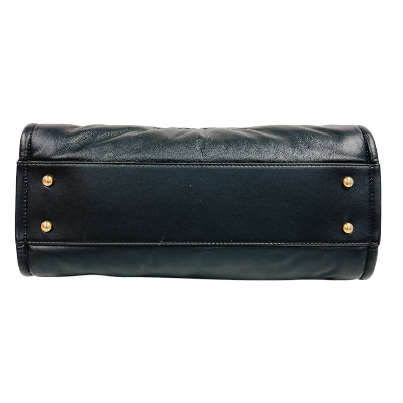 シャネル CHANEL ドーヴィルスモールショッピングバック AS3257 ブラック ゴールド金具 ラムスキン レディース トートバッグ
