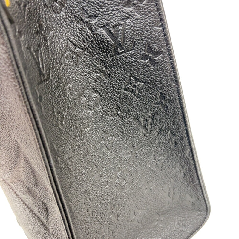 ルイ・ヴィトン LOUIS VUITTON オンザゴーMM M45596 ノワール　ゴールド金具 モノグラム・アンプラント レディース トートバッグ