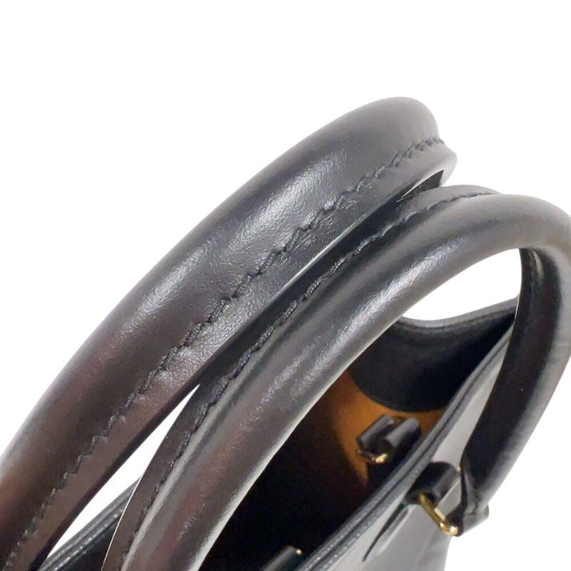 ルイ・ヴィトン LOUIS VUITTON オンザゴーMM M45596 ノワール　ゴールド金具 モノグラム・アンプラント レディース トートバッグ