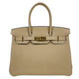 エルメス HERMES バーキン30 X刻印　(2016年製) トレンチ　ゴールド金具 トリヨンクレマンス レディース ハンドバッグ