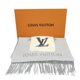 ルイ・ヴィトン LOUIS VUITTON マフラー・コールド　レイキャビック M79232 ホワイト/グレー カシミヤ　ミンクファー ユニセックス マフラー