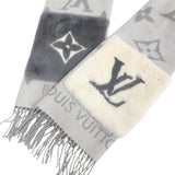 ルイ・ヴィトン LOUIS VUITTON マフラー・コールド　レイキャビック M79232 ホワイト/グレー カシミヤ　ミンクファー ユニセックス マフラー