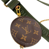 ルイ・ヴィトン LOUIS VUITTON ミュルティ・ポシェット・アクセソワール M44813 ブラウン/カーキ　ゴールド金具 モノグラム レディース ショルダーバッグ