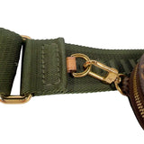 ルイ・ヴィトン LOUIS VUITTON ミュルティ・ポシェット・アクセソワール M44813 ブラウン/カーキ　ゴールド金具 モノグラム レディース ショルダーバッグ