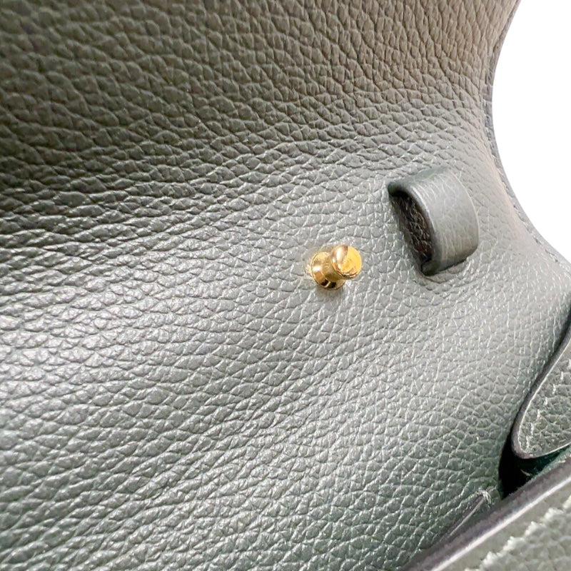 エルメス HERMES ケリートゥーゴー W刻印(2024年製) ヴェールフォンセ/GD金具 エバーカラー レディース ショルダーバッグ