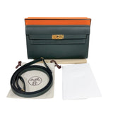 エルメス HERMES ケリートゥーゴー W刻印(2024年製) ヴェールフォンセ/GD金具 エバーカラー レディース ショルダーバッグ
