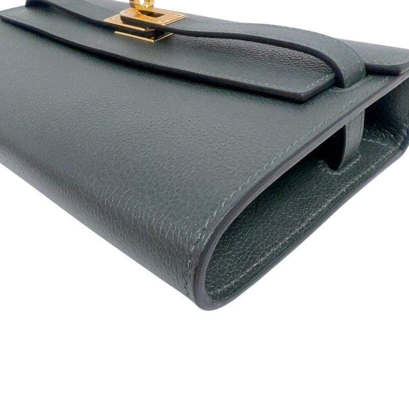 エルメス HERMES ケリートゥーゴー W刻印(2024年製) ヴェールフォンセ/GD金具 エバーカラー レディース ショルダーバッグ