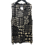 シャネル CHANEL ノースリーブトップス P27774 シルク レディース ブラウス