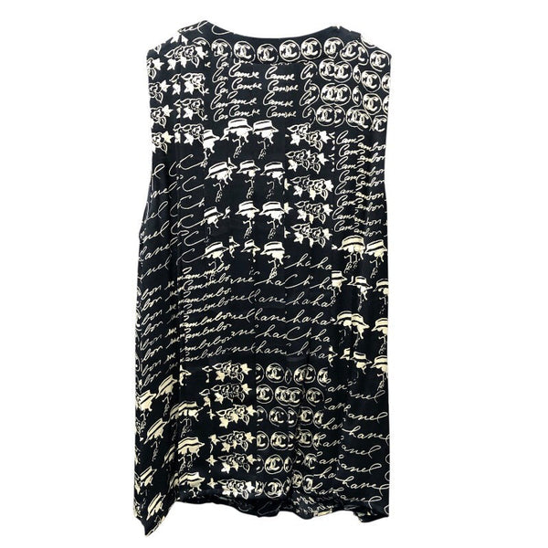 シャネル CHANEL ノースリーブトップス P27774 シルク レディース ブラウス