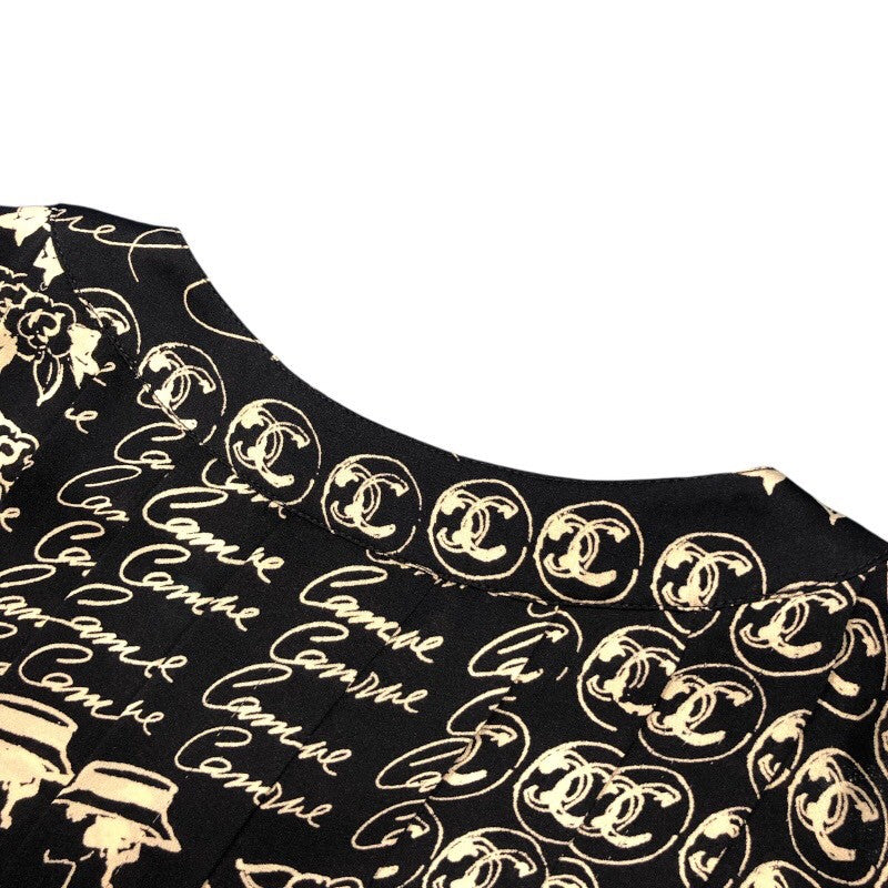 シャネル CHANEL ノースリーブトップス P27774 シルク レディース ブラウス