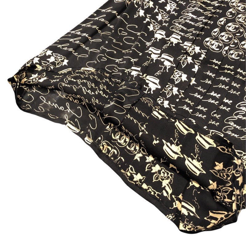 シャネル CHANEL ノースリーブトップス P27774 シルク レディース ブラウス