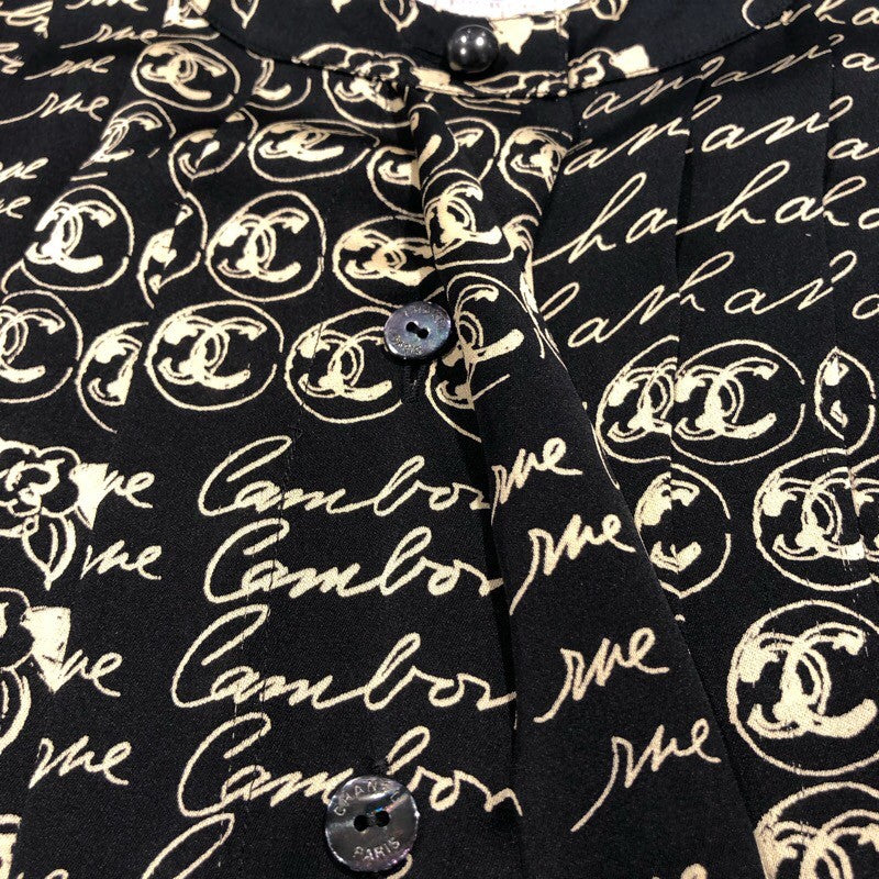 シャネル CHANEL ノースリーブトップス P27774 シルク レディース ブラウス