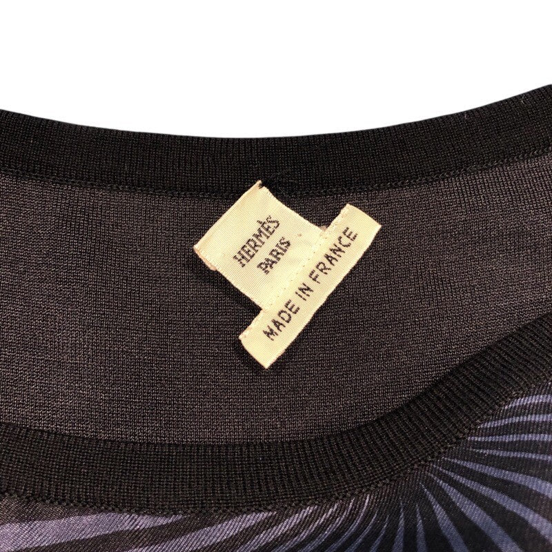 エルメス HERMES ツイルレーヌノースリーブトップス シルク レディース その他トップス