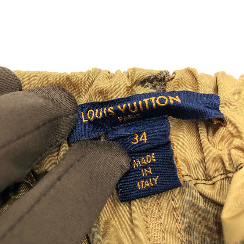 ルイ・ヴィトン LOUIS VUITTON ジャイアントモノグラムナイロントラックパンツ FGP061NYF ナイロン レディース パンツ