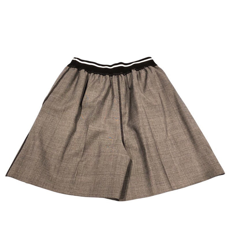 ミュウミュウ miu miu ウエストロゴショートパンツ MP1631 コットン レディース ショートパンツ