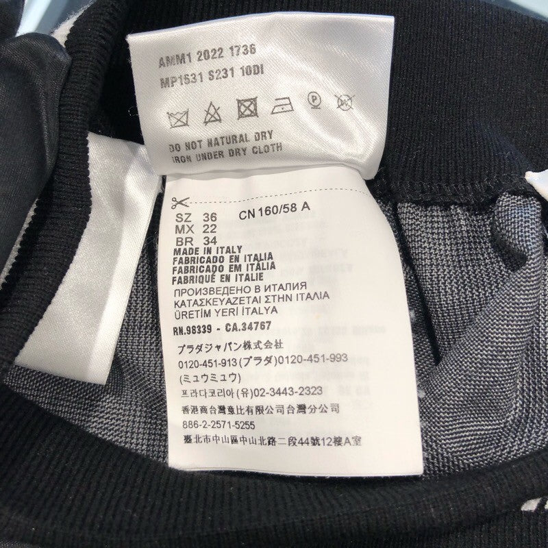 ミュウミュウ miu miu ウエストロゴショートパンツ MP1631 コットン レディース ショートパンツ