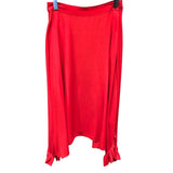 STELLAMCCARTNEY　シルクロングスカート 602927 レッド シルク レディース ロングスカート