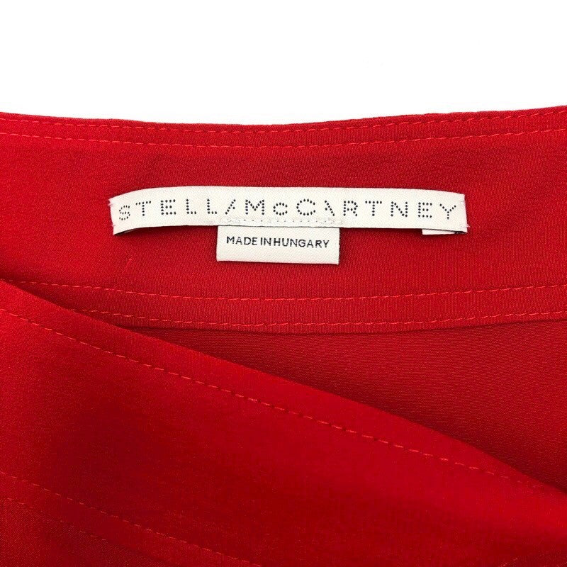 STELLAMCCARTNEY　シルクロングスカート 602927 レッド シルク レディース ロングスカート