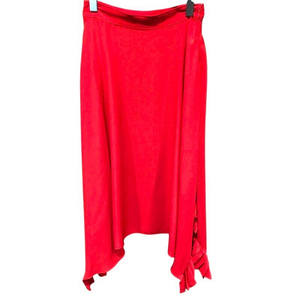 STELLAMCCARTNEY　シルクロングスカート 602927 レッド シルク レディース ロングスカート