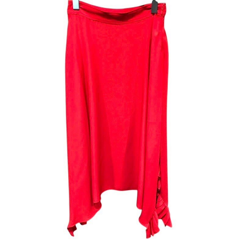 STELLAMCCARTNEY　シルクロングスカート 602927 レッド シルク レディース ロングスカート