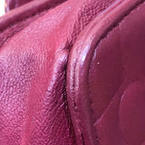 シャネル CHANEL カメリアチェーンウォレット A47421 ピンク/シルバー金具 ラムスキン レディース 長財布